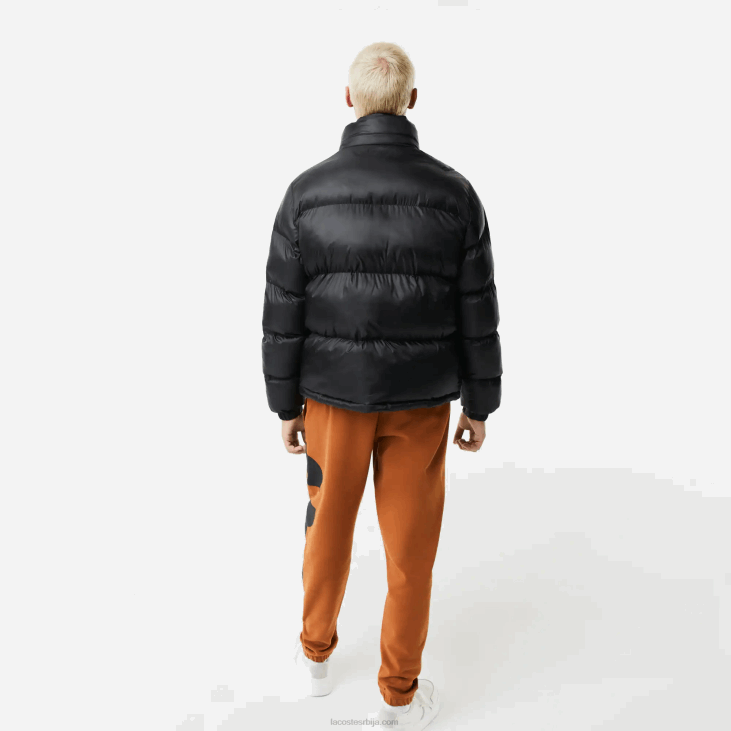 мушкарци превелика брендирана водоодбојна јакна 86881234 црна ц31 Lacoste