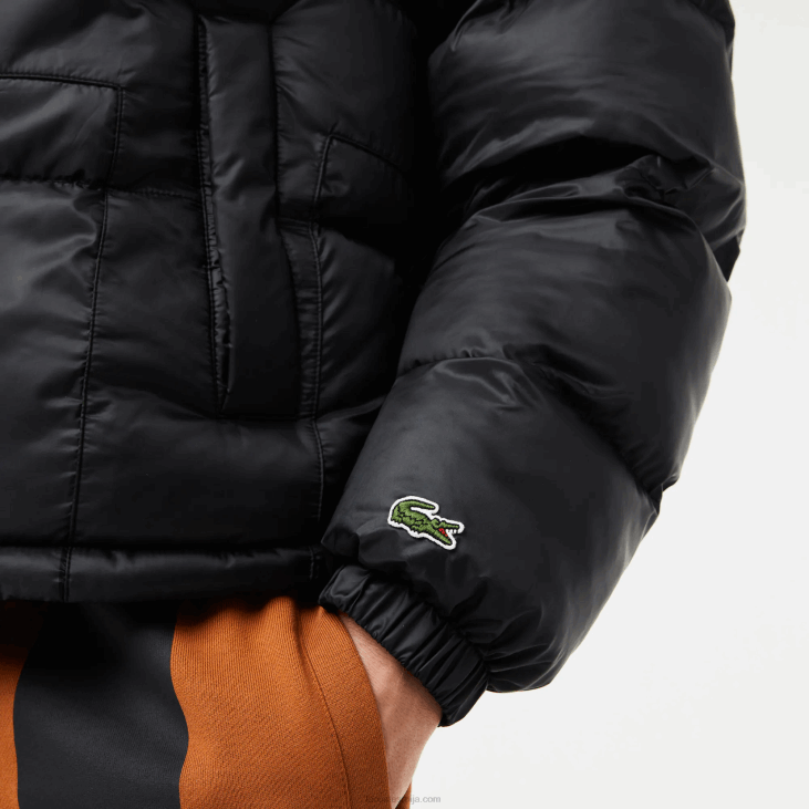 мушкарци превелика брендирана водоодбојна јакна 86881234 црна ц31 Lacoste