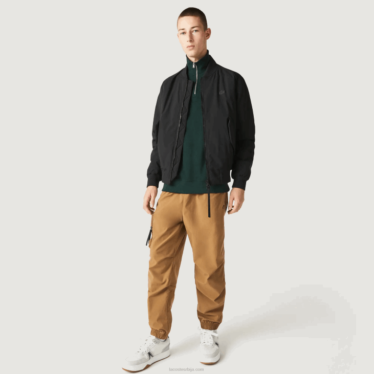 мушкарци изолована подстављена бомбер јакна 86881242 црна 031 Lacoste