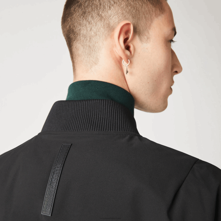мушкарци изолована подстављена бомбер јакна 86881242 црна 031 Lacoste