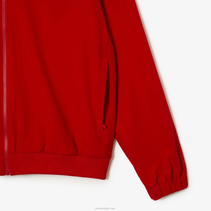 мушкарци спортска јакна новак ђоковић 86881266 црвено љубичаста трф Lacoste