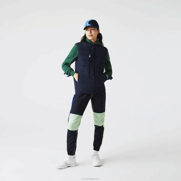 мушкарци спорт к тхео цурин прслук јакна 86881279 тамноплава ф65 Lacoste