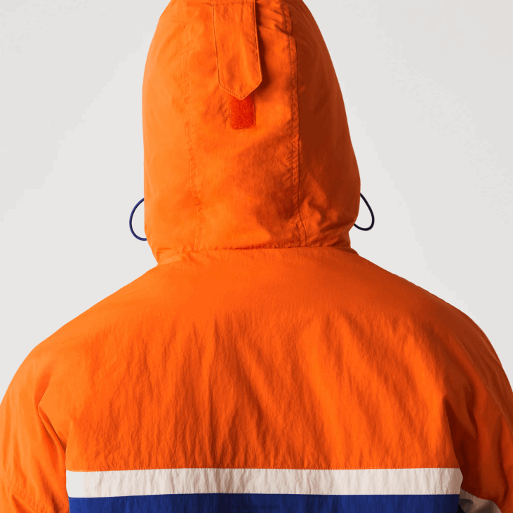 мушкарци Имам прошивену пуловер јакну 86881300 наранџасто плаво беж 0д8 Lacoste