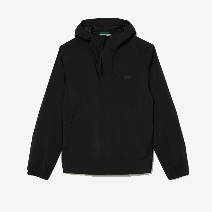 мушкарци водоотпорна јакна за кратке стазе 8688388 црна 031 Lacoste