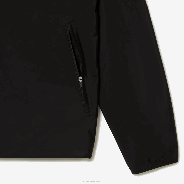 мушкарци водоотпорна јакна за кратке стазе 8688388 црна 031 Lacoste