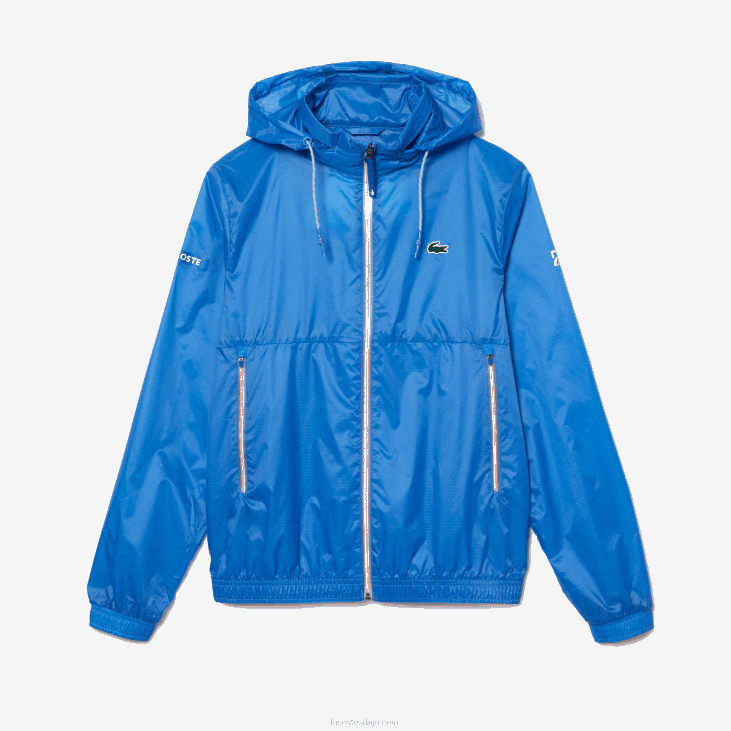 мушкарци тениска х новак ђоковић јакна 8688402 плава л99 Lacoste