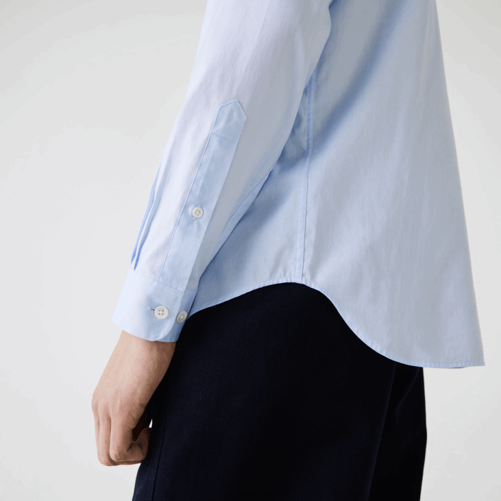 мушкарци памучна кошуља стандардног кроја 86881493 блуе хбп Lacoste