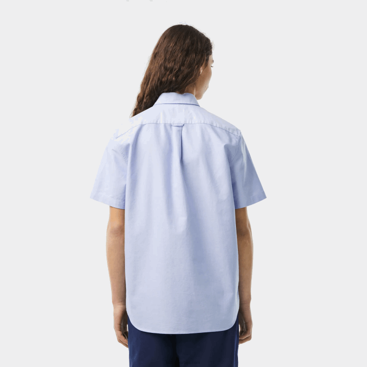 мушкарци Оксфордска памучна кошуља стандардног кроја 86881527 блуе хбп Lacoste