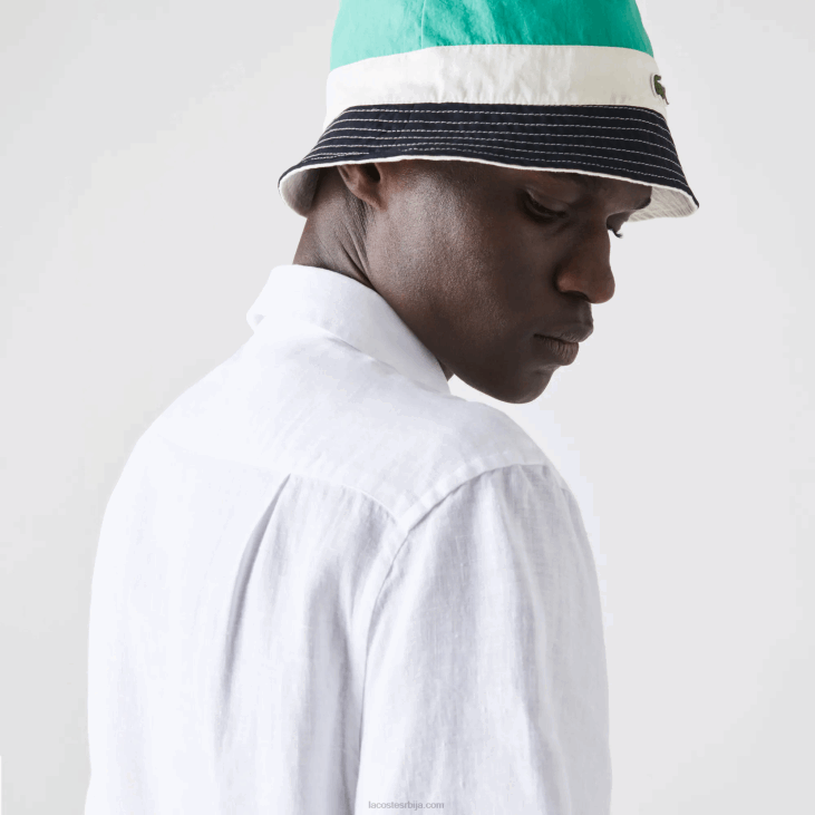 мушкарци ланена кошуља регуларног кроја 86881646 бела 001 Lacoste