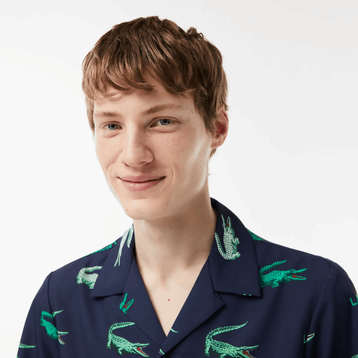 мушкарци голф мајица кратких рукава 8688474 тамноплава 166 Lacoste