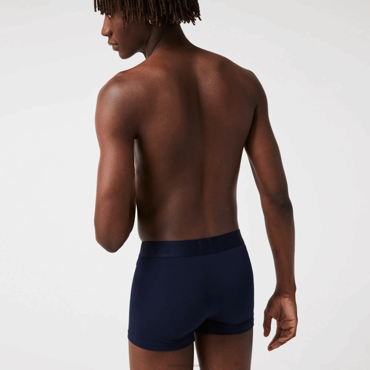 мушкарци неусклађени ковчег од растегљивог памука 3 ком 86881341 зелена тамноплава бела п52 Lacoste