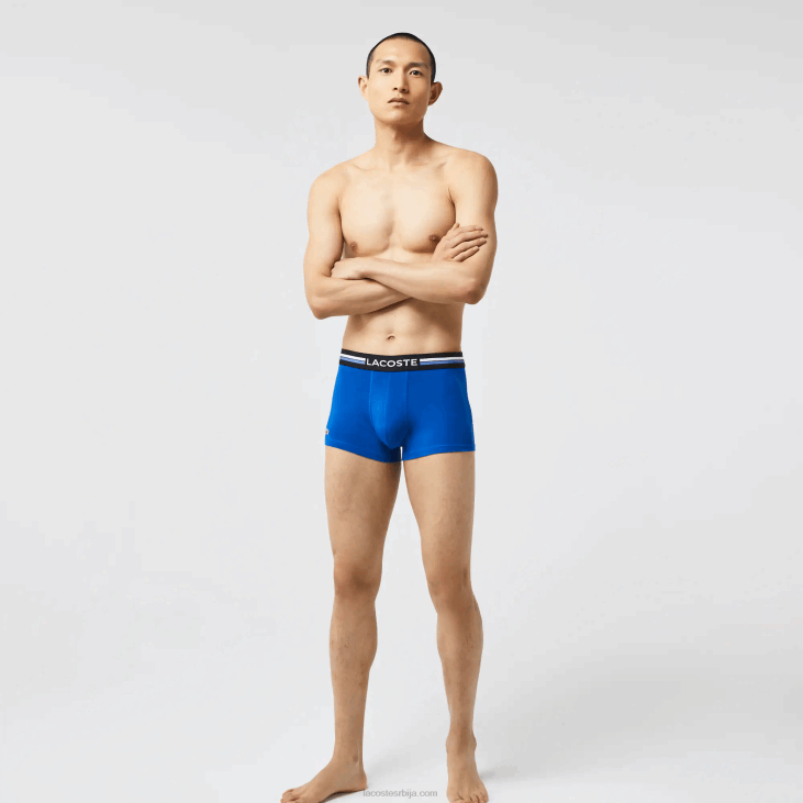 мушкарци легендарни тробојни ковчег око струка 3 ком 86881348 сива кинеска каки зелена плава 8вз Lacoste