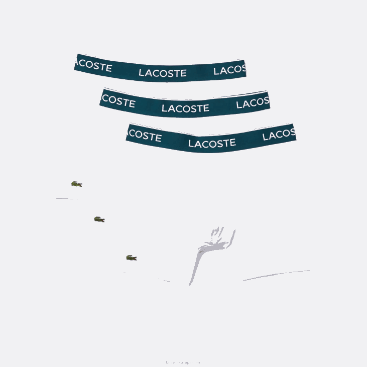 мушкарци дуге памучне гаћице од 3 ком 86881405 бела 001 Lacoste