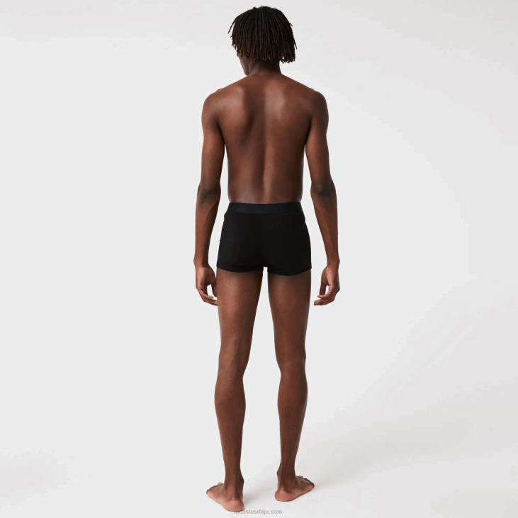 мушкарци ковчег од растегљивог памука 3 ком 86881431 црно сиво кине бело екд Lacoste