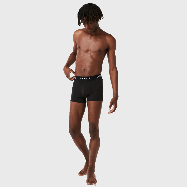 мушкарци пртљажник од микровлакана 3 ком 86881461 црна 031 Lacoste