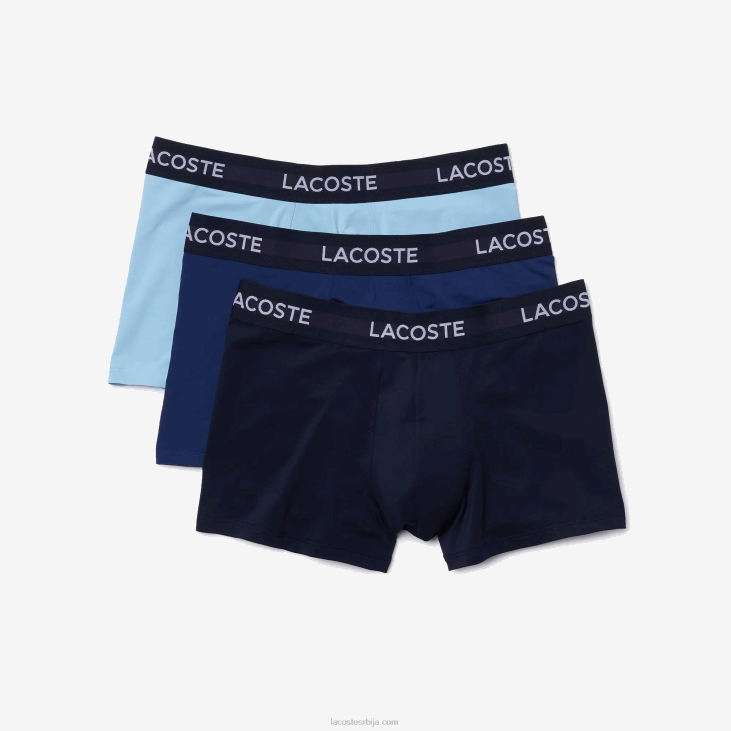 мушкарци пртљажник од микровлакана 3 ком 86881463 тегет вуц Lacoste