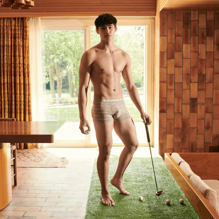 мушкарци 3 ком контрастне гаћице струка 8688467 каки зелена сива кинеска гц9 Lacoste