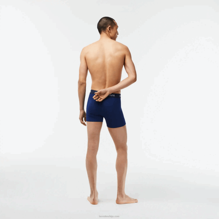 мушкарци 5-пакет боксерица са логом у струку 86881398 тамноплава ф9ф Lacoste