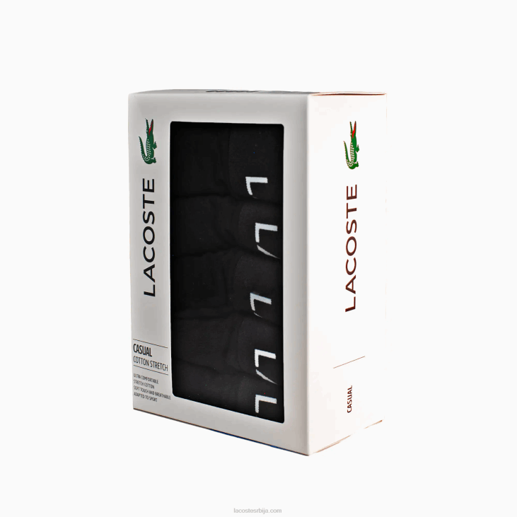мушкарци 5-пакет боксерица са логом у струку 86881399 црна 031 Lacoste