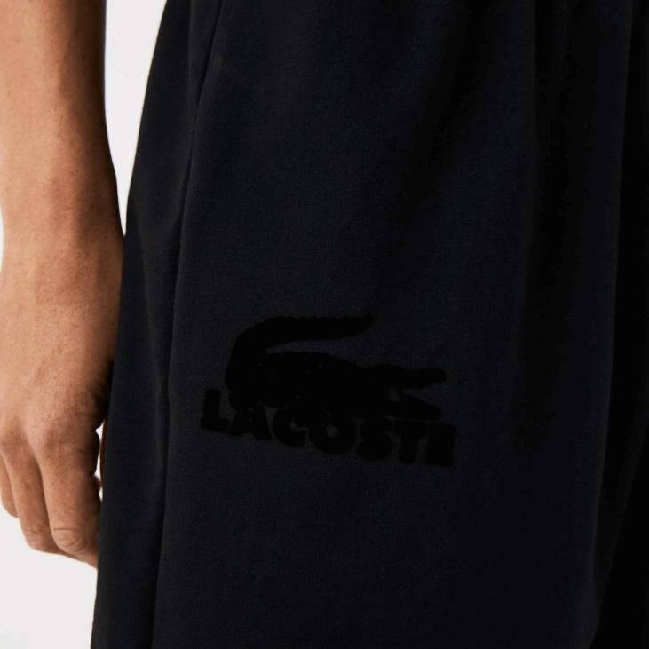 мушкарци лоунге шортс од велур крокодил памука 86881480 црна ц31 Lacoste