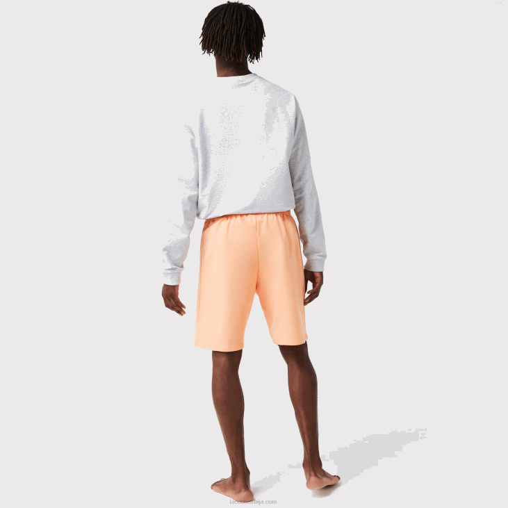 мушкарци лоунге шортс од велур крокодил памука 86881482 светло наранџасти бордо рз6 Lacoste