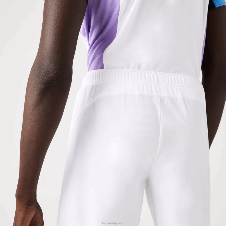 мушкарци спортски бешавни тениски шортс регуларног облика 86881330 бела тамноплава 522 Lacoste