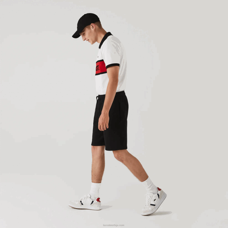 мушкарци спортски тениски флис шорц 86881337 црна 031 Lacoste
