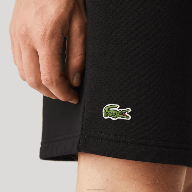 мушкарци спортски тениски флис шорц 86881337 црна 031 Lacoste