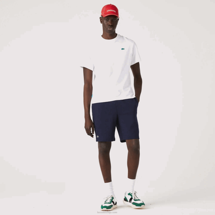 мушкарци спортски тениски флис шорц 86881338 тамноплава 166 Lacoste