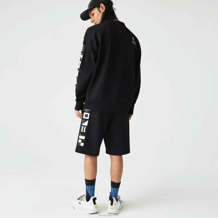 мушкарци шортс са рефлектујућим принтом 86881354 црна 031 Lacoste