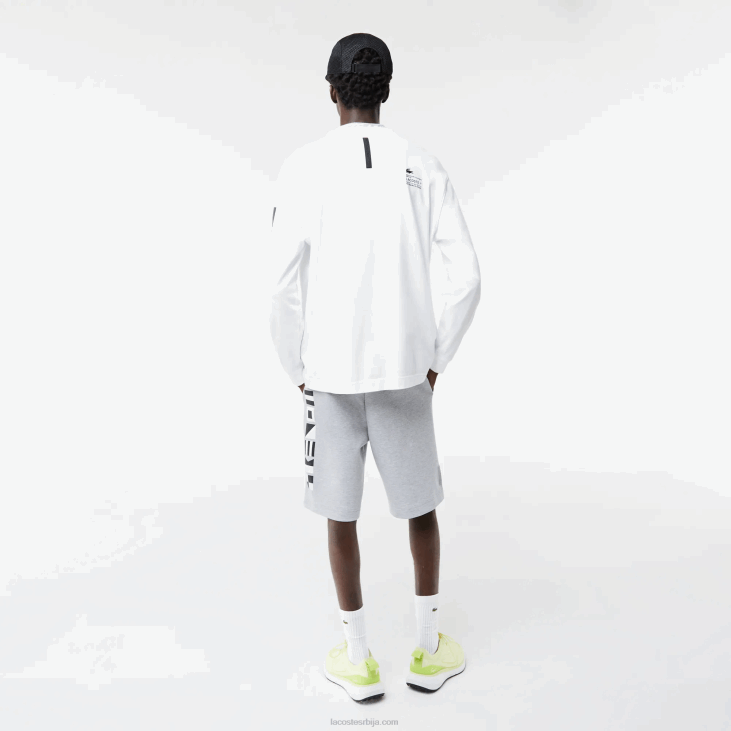 мушкарци шортс са рефлектујућим принтом 86881355 сиви кине цца Lacoste