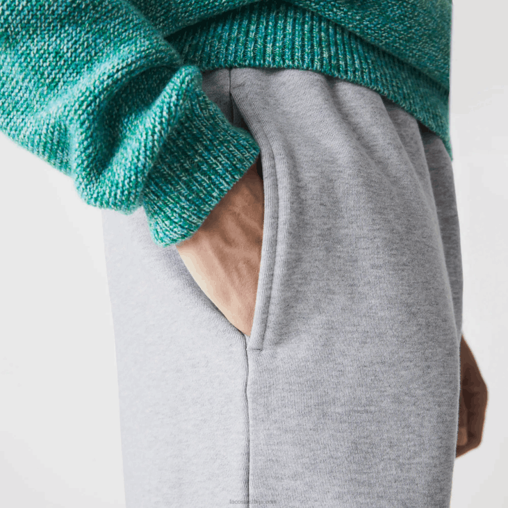 мушкарци спортски тениски флис шорц 86881361 сиви кине цца Lacoste