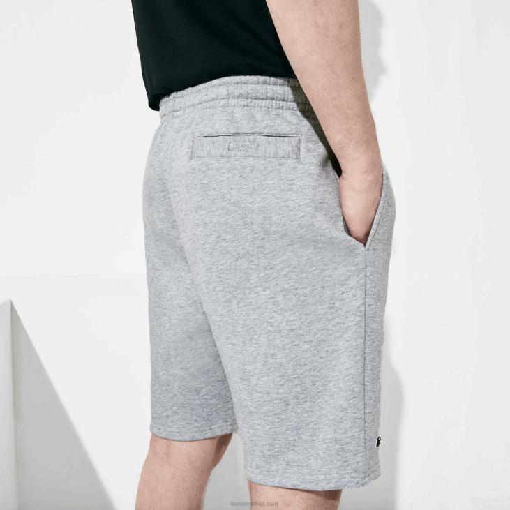 мушкарци спортски тениски флис шорц 86881361 сиви кине цца Lacoste