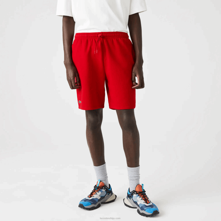мушкарци спортски тениски флис шорц 86881374 црвена 240 Lacoste