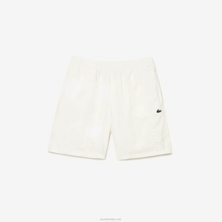 мушкарци Шортс са патцхворк ефектом у боји 86881501 бело б5л Lacoste