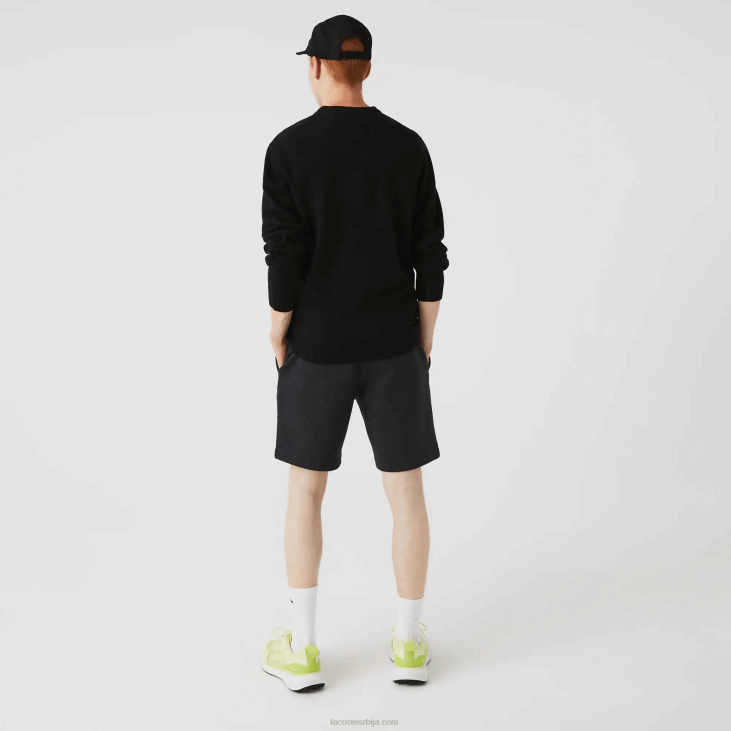 мушкарци шортс од органског брушеног памука 86881597 сива ел6 Lacoste