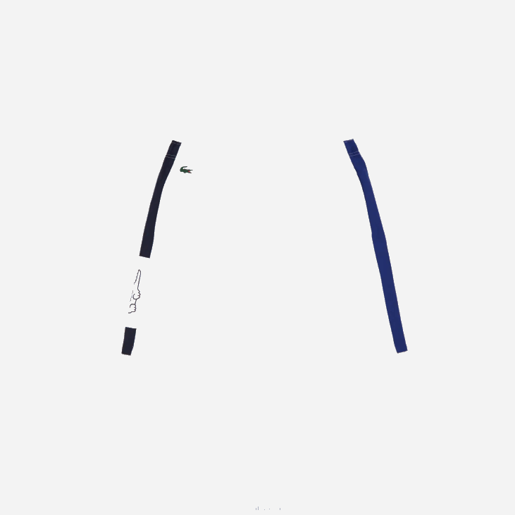 мушкарци спортски светли цолорблоцк шорц 86881624 тамноплава бела зкк Lacoste