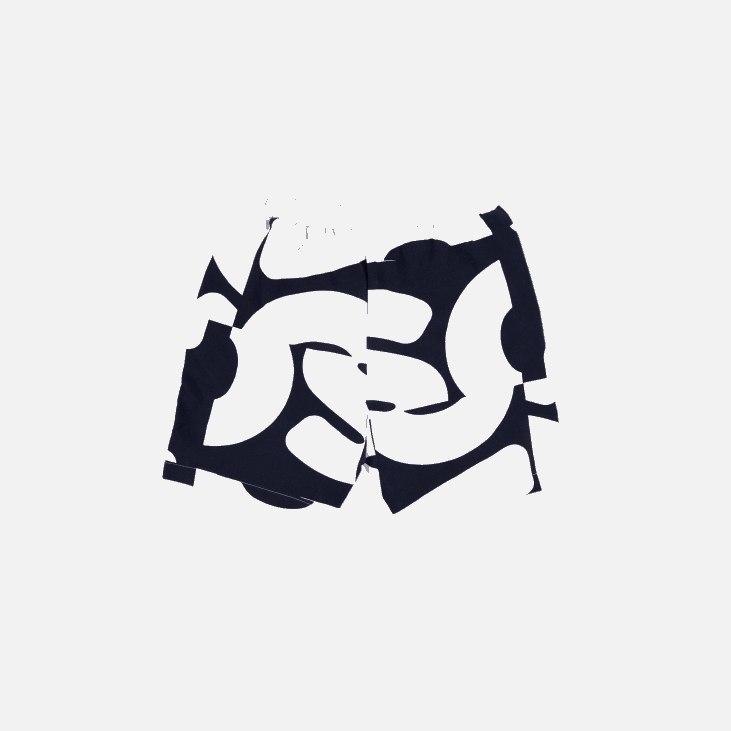 мушкарци шортс од памучног флиса са графиком наслеђа 86881637 тамноплава бела 525 Lacoste