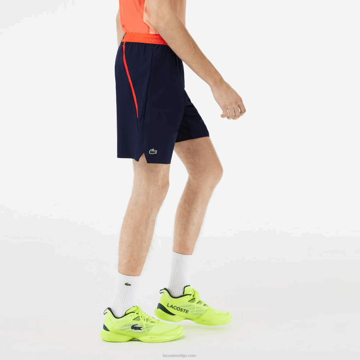мушкарци тенис х новак ђоковић шорц 8688408 тамноплава 166 Lacoste