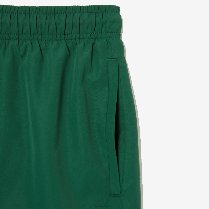 мушкарци брзосушеће купаће гаће са путном торбом 8688519 зелена 132 Lacoste