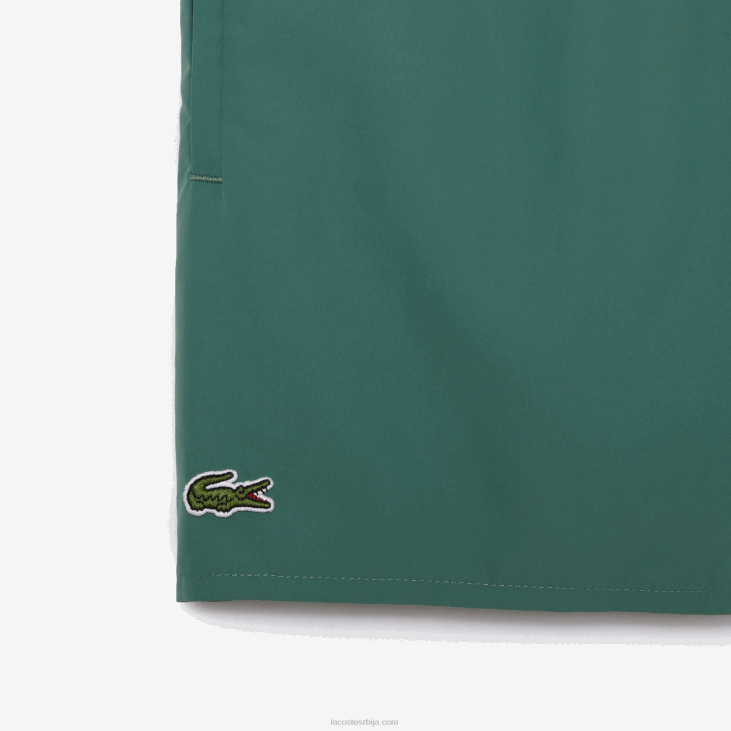 мушкарци лагани брзосушећи шорц за купање 8688546 каки зелени виј Lacoste