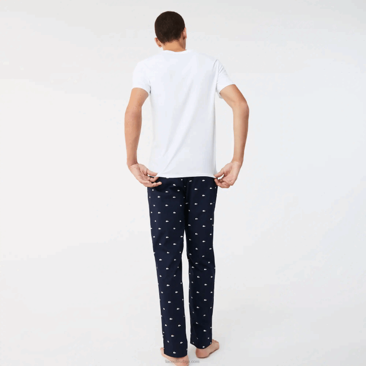 мушкарци 3 пакета обичних мајица 86881345 бела 001 Lacoste