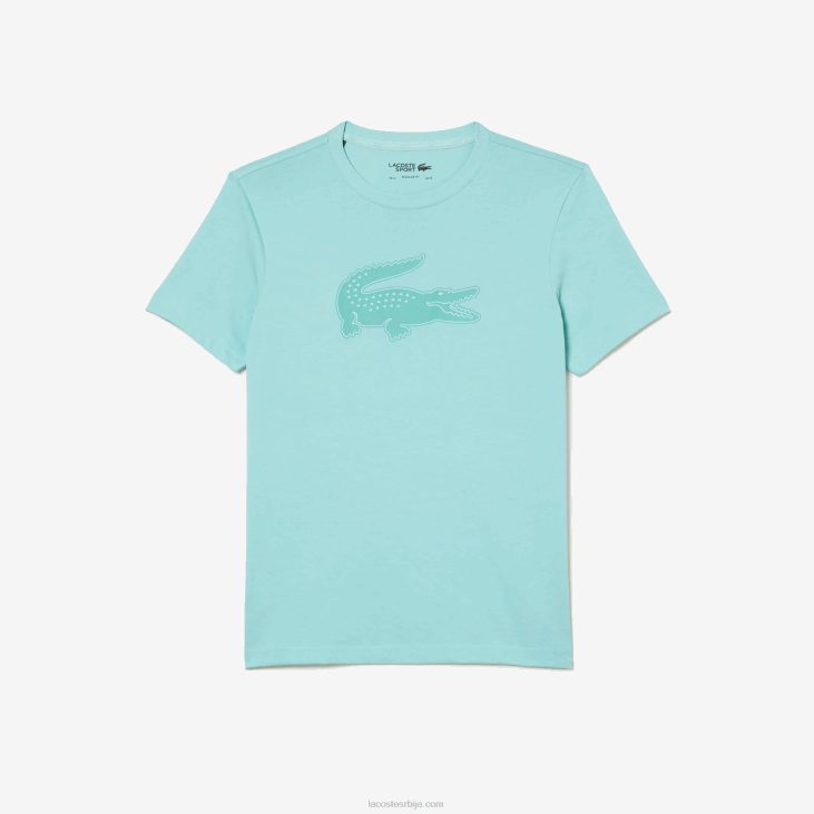 мушкарци спортска мајица од крокодила са 3д принтом од прозрачног дреса 868886 светлозелени зки Lacoste