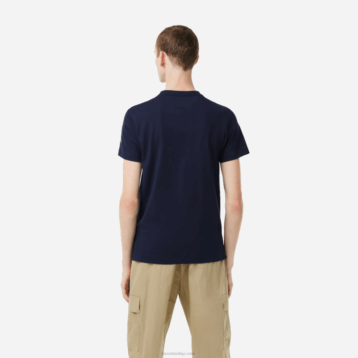 мушкарци мајица тенис к новак ђоковић 8688153 тамноплава 166 Lacoste