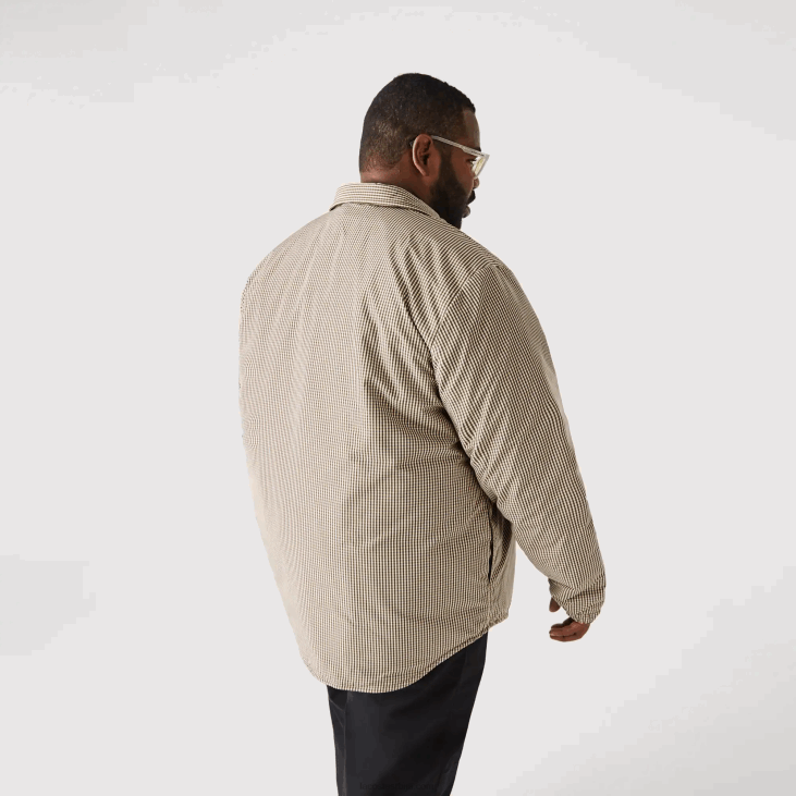 мушкарци Водоодбојна мајица са одштампаним чековима 86881549 беж тамноплава каки зелена 87е Lacoste