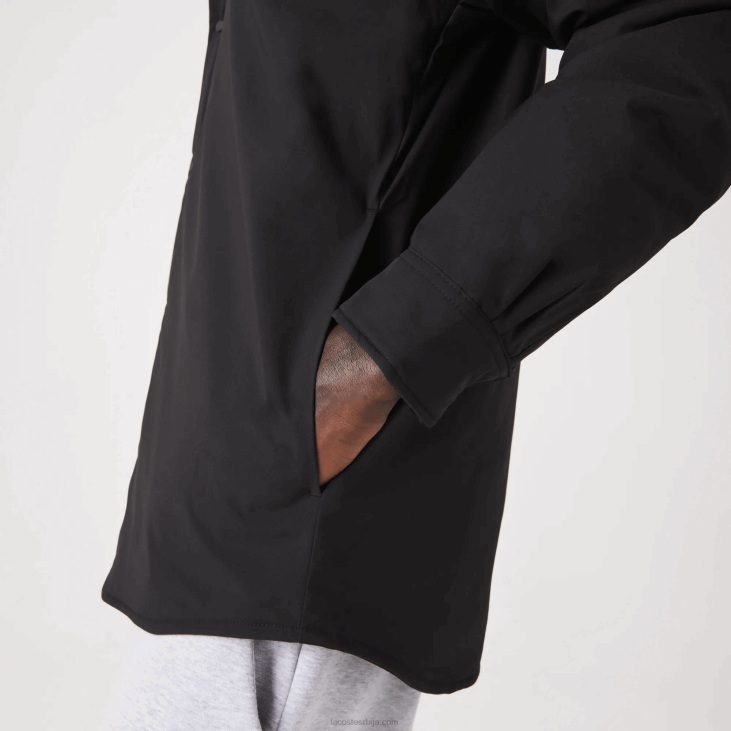 мушкарци водоотпорна мајица 86881569 црна 031 Lacoste