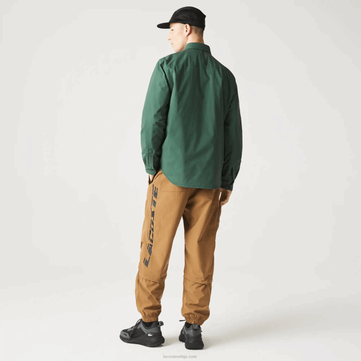 мушкарци водоотпорна мајица 86881570 зелена 5хк Lacoste