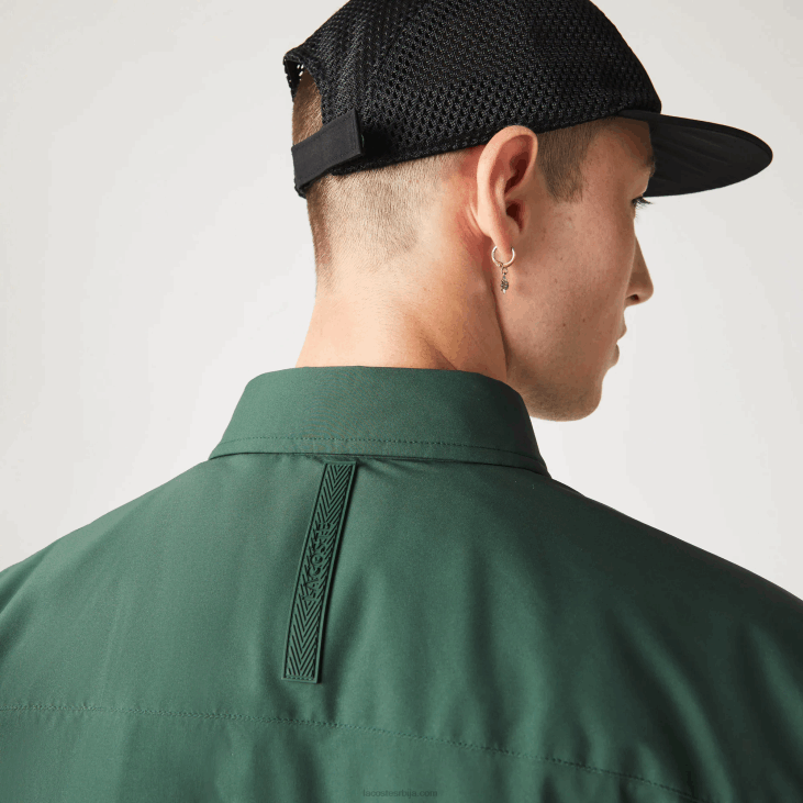 мушкарци водоотпорна мајица 86881570 зелена 5хк Lacoste