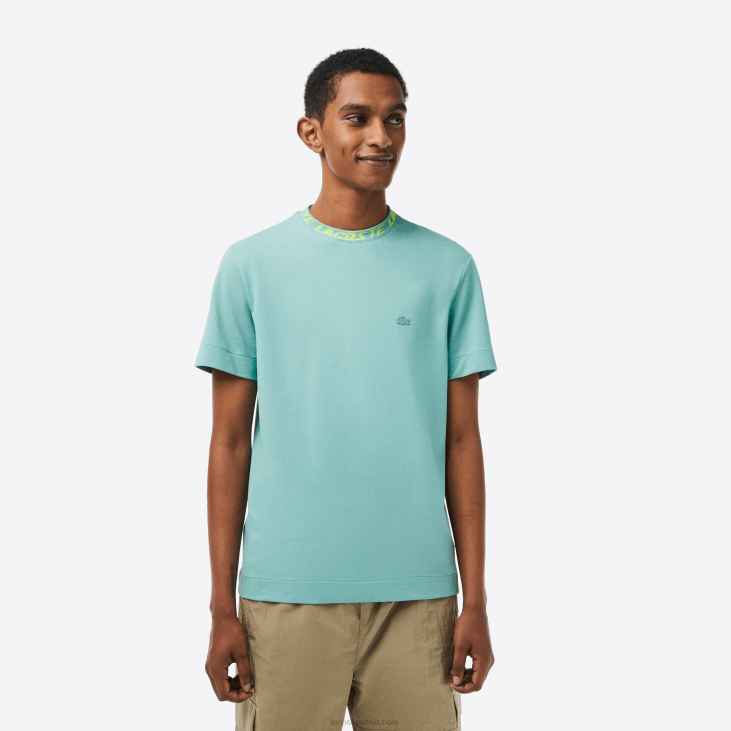 мушкарци мајица са овратником стандардног кроја 8688208 зелено 3а4 Lacoste