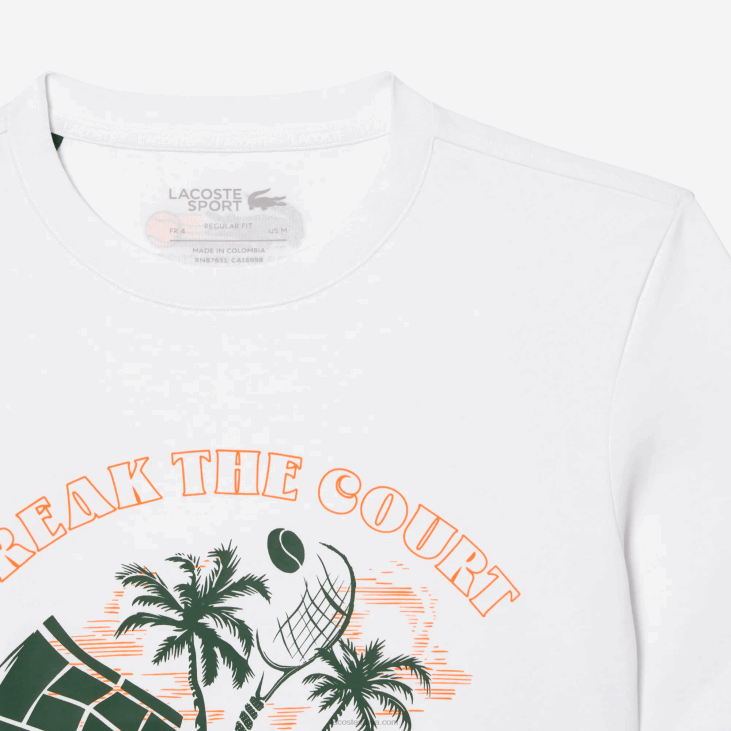 мушкарци спорт мајами отвореног издања 8688213 бела 001 Lacoste